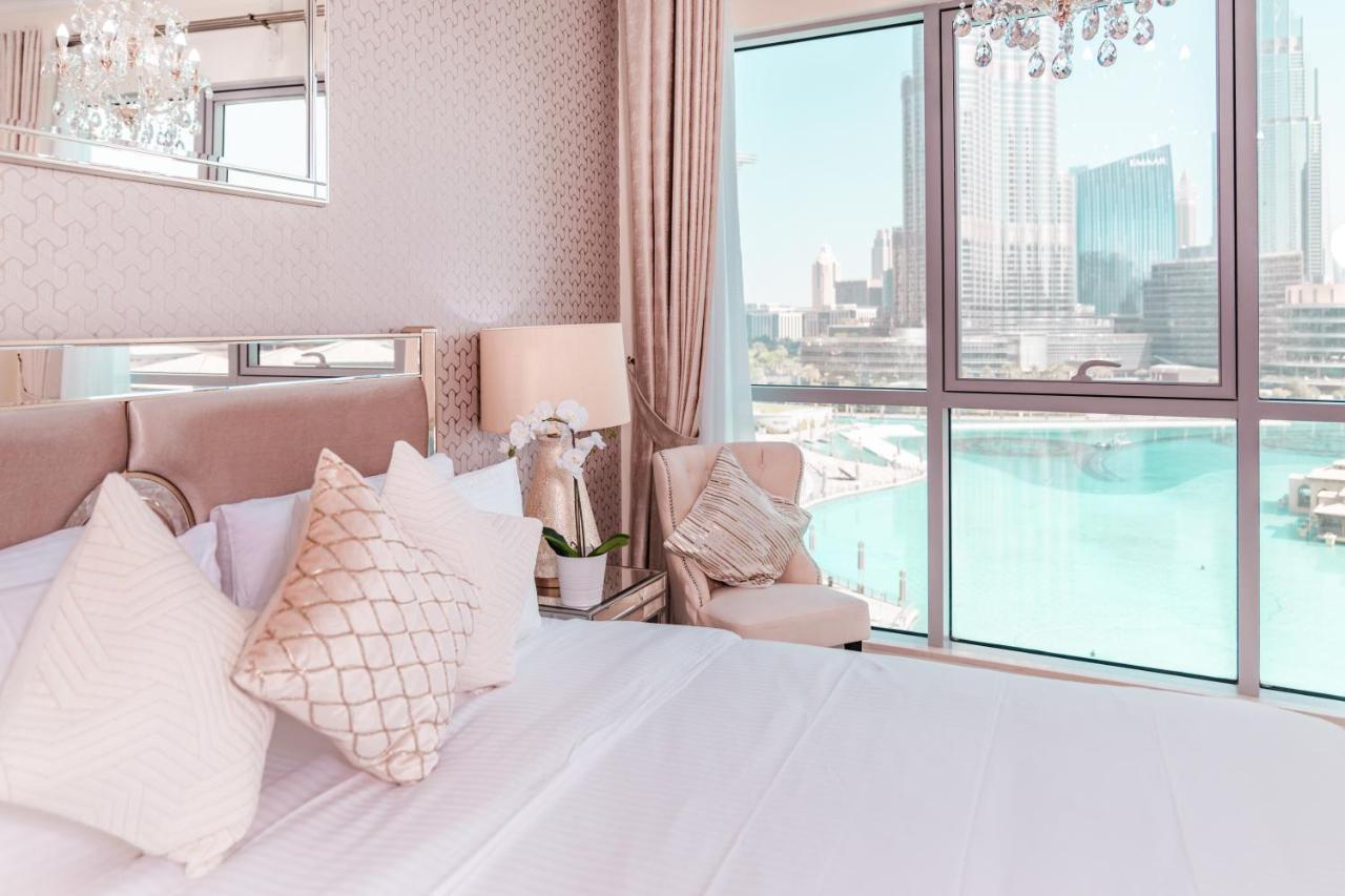 Elite Royal Apartment - Full Burj Khalifa & Fountain View - Brilliant - 2 Bedrooms & 1 Open Bedroom Without Partition Dubai Luaran gambar